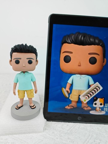 【客製化3D人像公仔】訂製手工Funko Pop男生朋友老公生日禮物