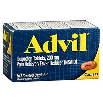 Advil Pain Reliever And Fever Reducer 50 Caplets by Advil