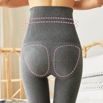 高腰打底褲女秋冬外穿胖mm大碼200不掉襠棉褲收腹提臀加絨連褲襪