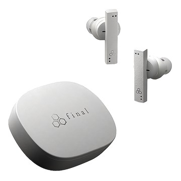 final ZE8000 真無線藍牙耳機 白色 智慧降噪 IPX4防水