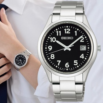 SEIKO 精工 CS系列 太陽能 日系簡約腕錶 (SBPX155J/V157-0DX0D)