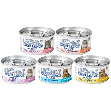 Excellence 【24入組】-無穀主食貓罐系列 85g