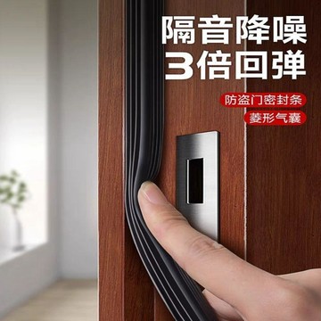 【台灣出貨】帝康防盜門密封條進戶門隔音條防撞條木門框門窗門地門縫密封膠條