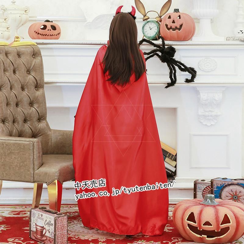 コスプレ ハロウィンコスプレ デビル 魔女 悪魔 赤ずきん