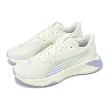 Puma 訓練鞋 PWR Hybrid TR Wns 女鞋 米白 藍 抓地 緩衝 多功能 運動鞋 31047703