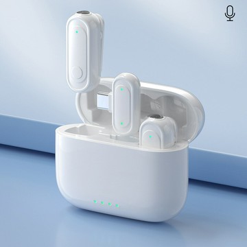 私模J58迷你無線指尖麥克風 手機領夾式直播錄音收音降噪麥克風【宜家良品百貨】