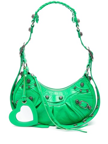 Balenciaga - Le Cagole XS shoulder bag - women - Leather - One Size - Green