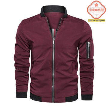 【胖子福音】男士棒球服 夾克男 外套男 春秋外套 韓版夾克 寬鬆版型 潮流刺繡 加厚保暖 秋冬休閒百搭