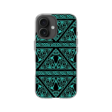 iPhone 16 Clear 透明 - Assassin's Creed - Valhalla - Crest Pattern