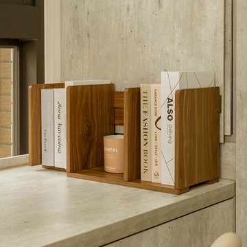 ikloo 日系質感可伸縮書架 (置物架)