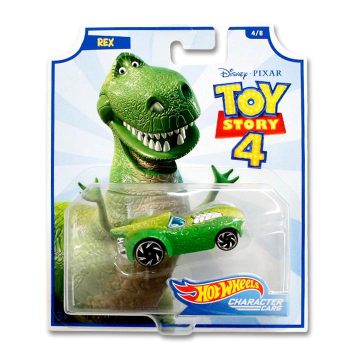 マテル ホットウィール トイ ストーリー 4 ミニカー（ レックス ）Toy Story Hot Wheels 車 おもちゃ キャラクター ディズニー  子供 | LINEショッピング