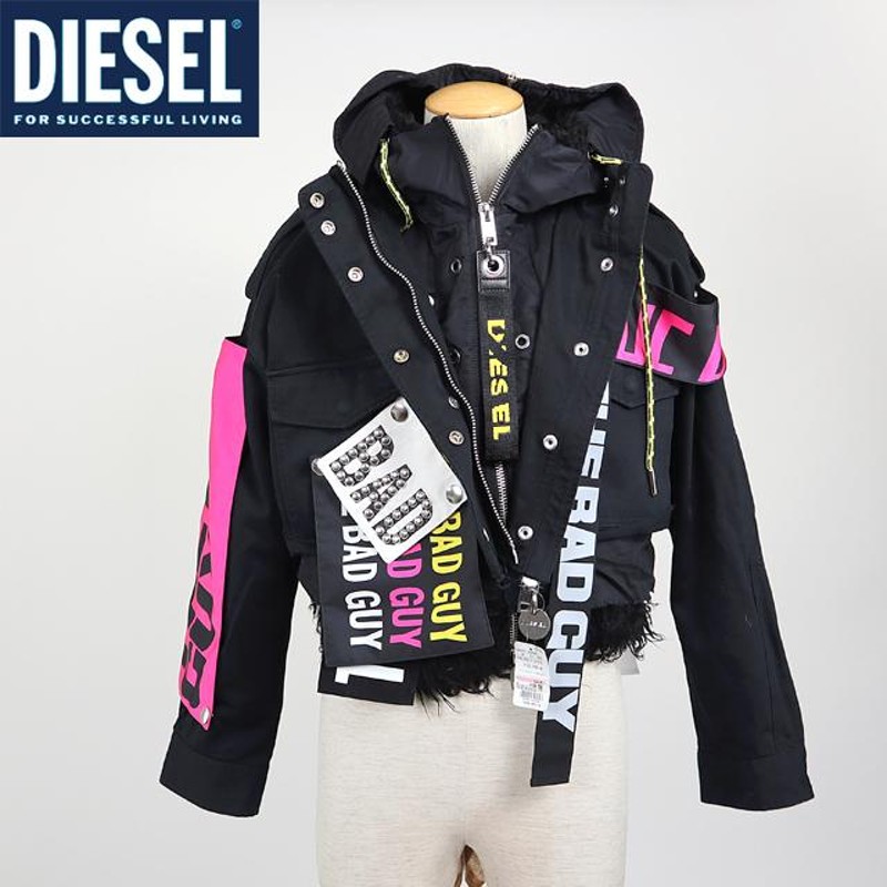 ディーゼル ジャケット ブラック系 DIESEL メンズ 割引クーポン