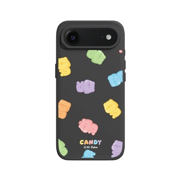 iPhone Air SolidX 黑 - 嗨小強 Hi John - 小強軟糖