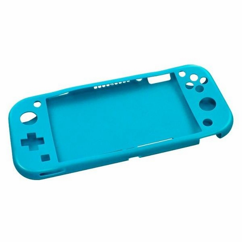 Nintendo Switch Lite用カバーケース ライトブルー（任天堂