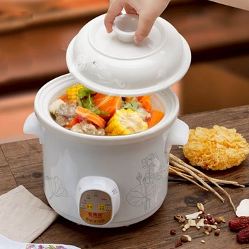香彩電燉鍋家用全自動電燉盅養生砂鍋煲湯鍋熬煮粥鍋煮粥神器陶瓷