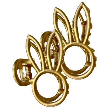 CHIC CHIC 日本造型抓夾 兔子髮夾  兔金