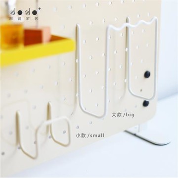 dodo洞洞家居掛鉤洞洞板配件金屬書架收納線鉤原創設計