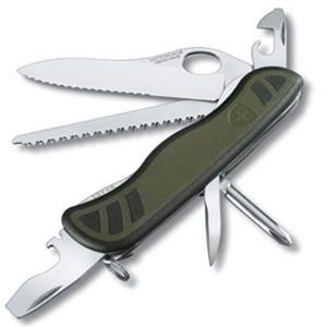 VICTORINOX ビクトリノックス ソルジャーナイフ OLIVE オリーブ 111MM