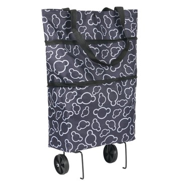 帶輪購物袋買菜包折疊輕便老人家用大容量超市便攜手拉車環保手提