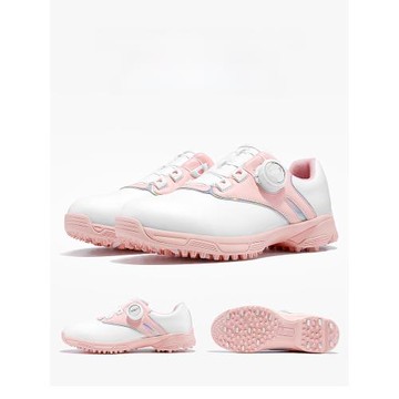 PGM兒童高爾夫球鞋女新款青少年女童鞋子防水防側滑運動鞋旋鈕鞋