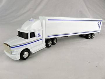 Sygma 美國貨運集裝箱車運輸貨柜車模型 絕版老貨安徒ERTL 1:64