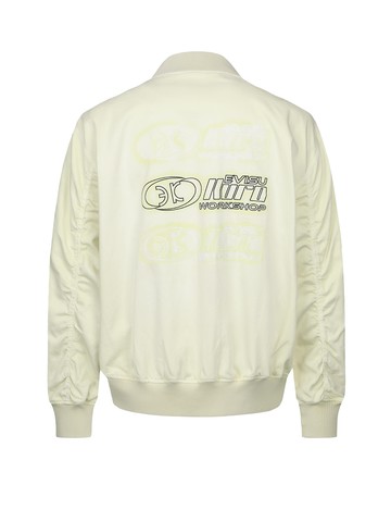 Multiple Logo Embroideries MA-1 Bomber Jacket