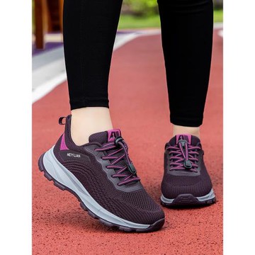 老人鞋女2025春夏網面媽媽鞋中老年減震軟底運動鞋女鞋休閑旅游鞋