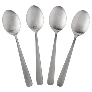Arnest 微笑湯匙  銀色  4個  湯匙