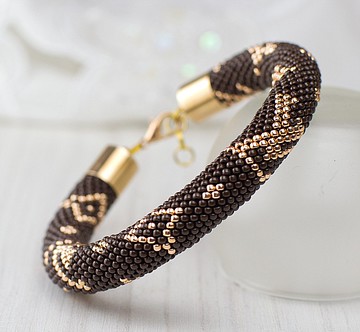 Diy 手鍊，工藝套件，套件 bijoux 鉤針，珠寶套件手鍊，珠子手鍊