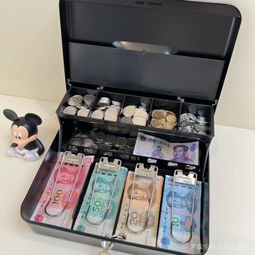 ✨免運✨ 公車零錢箱 投幣箱 零錢筒 復古存錢筒 辦公用品收款箱零錢箱收納箱兒童存錢箱 RJSN