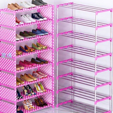 促銷優惠 鞋架子簡易多層門口鞋櫃防塵收納神器進門多功能小號寢室小型家用鞋架 穿鞋
