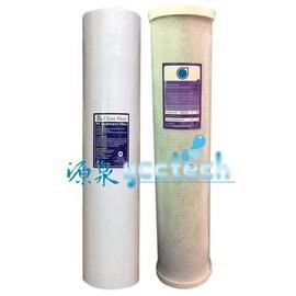 ●源泉淨水器專業店●台製20英吋大胖全屋型式水塔淨水設備過濾器淨水器PP纖維濾心+CTO活性碳濾心