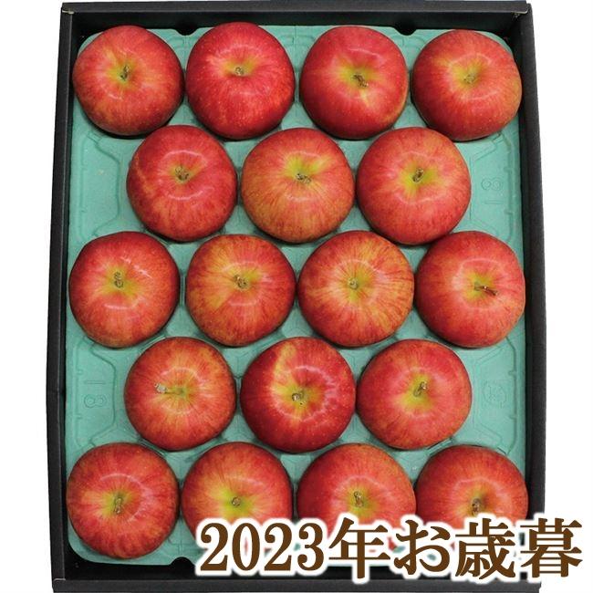 お歳暮ギフト2023年『信州サンふじりんご 約5kg(約18玉)』(代引不可)