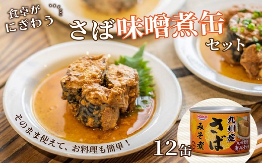 さば味噌煮缶セット(12缶)