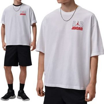 Nike As M J Flt Reis Lgnd Ss Crew 男款 白色 休閒 喬丹 短袖 IF3117-100