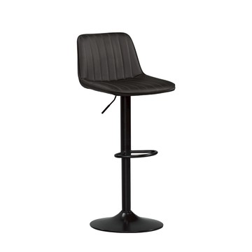 直人木業-GAYLE黑色升降吧椅