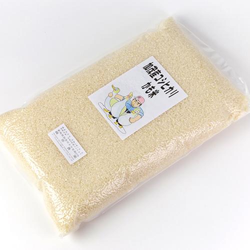 新潟産コシヒカリ「かも米」（従来品種）玄米5kg 織原農園 送料無料