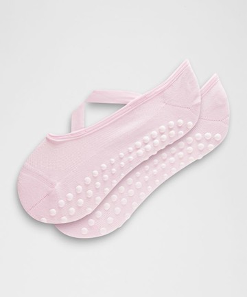 Unisex Find Your Balance Grip Tab Socks Strappy Updated Size Large