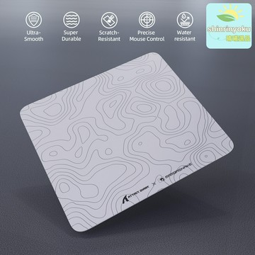 【防滑防水電競】遊戲鼠標墊 鼠標墊 電競鼠標墊 大號桌墊 鋼化玻璃表面 順滑耐磨 快速響應 適用於FPS/MOBA遊戲
