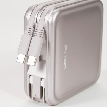 【廠商直送】LaPO三代行動電源CtoC-10000mAh-20W-銀