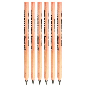 LYRA 兒童三角原木鉛筆 17.5cm  原木色  6支