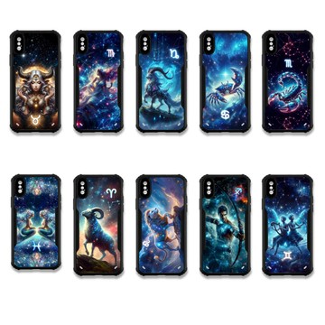 iPhone Xs 殼 TRON iPhone X/XS 星空系星座 四角防摔 機甲殼 軟硬殼 手機殼