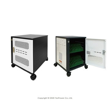 CC-X20 20充平板和薄筆電充電車 20台完美容量/靜音風扇與溫控保護/設備狀態一目了然/悅適影音