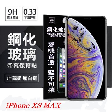 99免運 現貨 螢幕保護貼 Apple iPhone Xs Max 6.5吋  超強防爆鋼化玻璃保護貼 (非滿版)【愛瘋潮】
