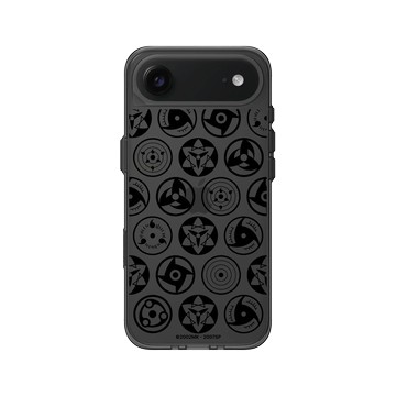 iPhone Air Clear (相機按鈕) 酷墨灰 - 火影忍者 Naruto - 寫輪眼複製