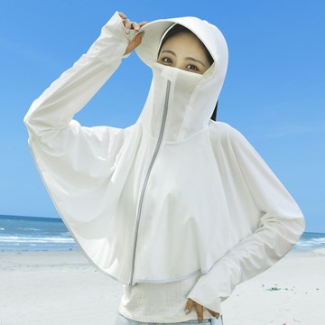 防曬衣女 夏季薄款罩衫冰絲網眼開衫防紫外線外套透氣防曬服【不二雜貨】