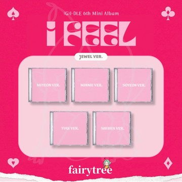 仙女樹🌟 現貨 (G)I-DLE 『 I feel 』迷你六輯 Jewel ver.