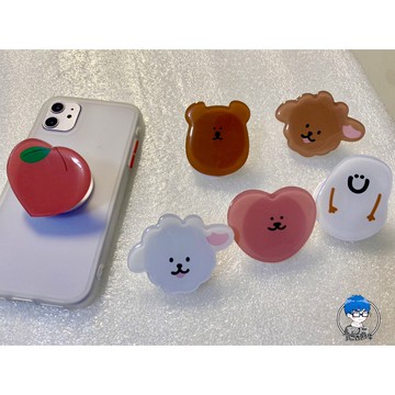 【現貨免運】可愛手機支架 手機架 立體支架 可愛追劇支架 黏貼型