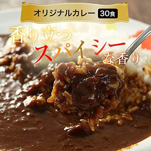  オリジナルカレーの具(30パック入) 　(冷凍 辛口 牛めし カレー)