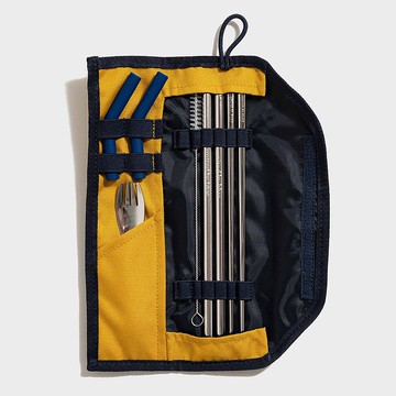 United by Blue 防潑水餐具收納包組 Utensil Kit 157-芥黃